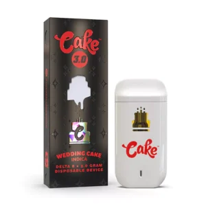 Wedding Cake, Cake Delta 8 Disposable Vape Pen 3g